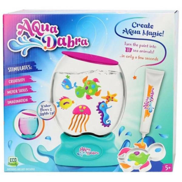 Set de creație Noriel AquaDabra Acvariu cu lumini si figurine 331-19 5+/ Multicolor photo 2 Set de creație Noriel AquaDabra Acvariu cu lumini si figurine 331-19 5+/ Multicolor photo 2