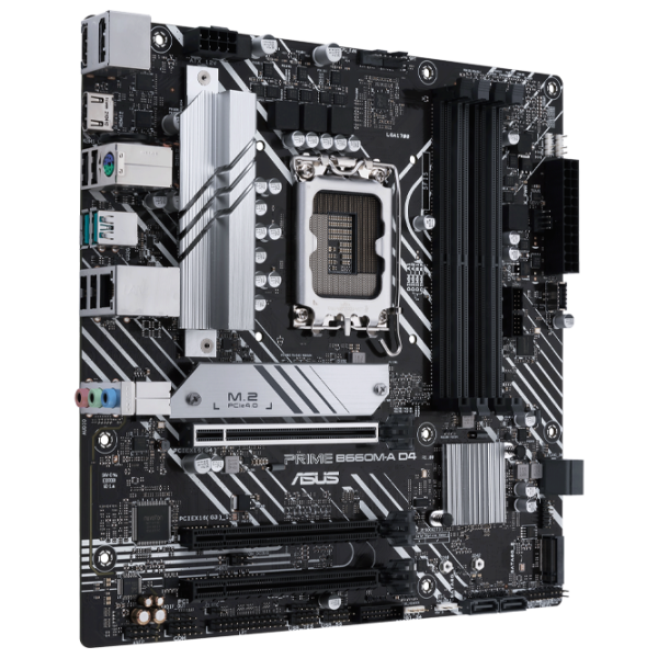 Материнская плата Asus PRIME B660M-A D4 mATX/ Intel B660 photo 2 Материнская плата Asus PRIME B660M-A D4 mATX/ Intel B660 photo 2