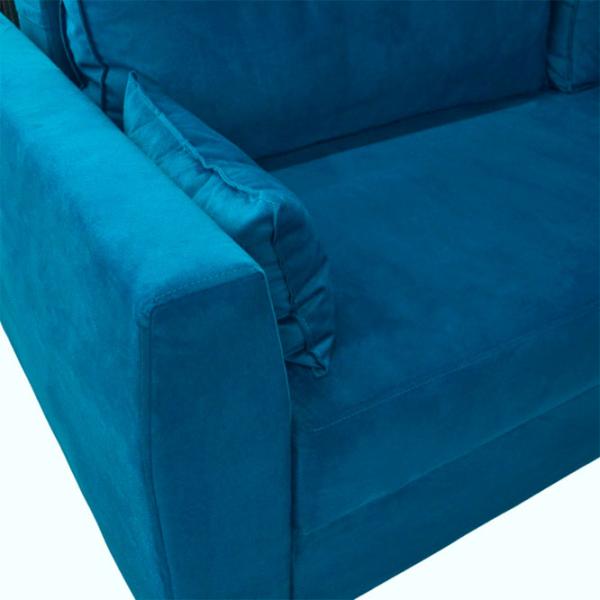 Canapea DecoPrim Djoker (0003037) Catifea/ Blue photo 3
