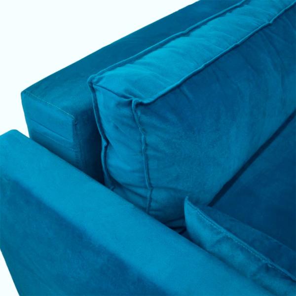 Canapea DecoPrim Djoker (0003037) Catifea/ Blue photo 4