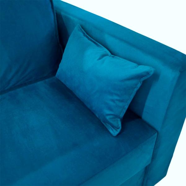 Canapea DecoPrim Djoker (0003037) Catifea/ Blue photo 5