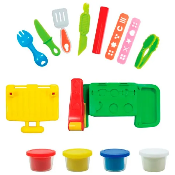 Set de creație Noriel Plastelino Grătar in aer liber INT3541 3+/ Multicolor photo 2 Set de creație Noriel Plastelino Grătar in aer liber INT3541 3+/ Multicolor photo 2