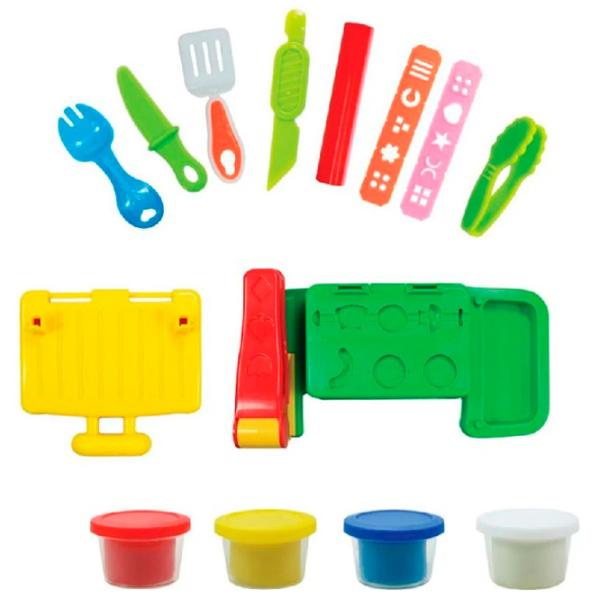 Set de creație Noriel Plastelino Grătar in aer liber INT3541 3+/ Multicolor photo 2 Set de creație Noriel Plastelino Grătar in aer liber INT3541 3+/ Multicolor photo 2