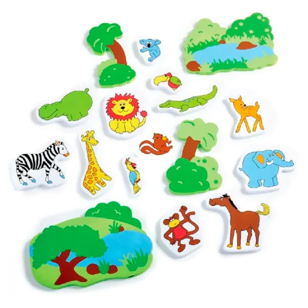 Jucărie interactivă Noriel Edushape - Set pentru băiță Jungle 2+/ Multicolor photo 4 Jucărie interactivă Noriel Edushape - Set pentru băiță Jungle 2+/ Multicolor photo 4
