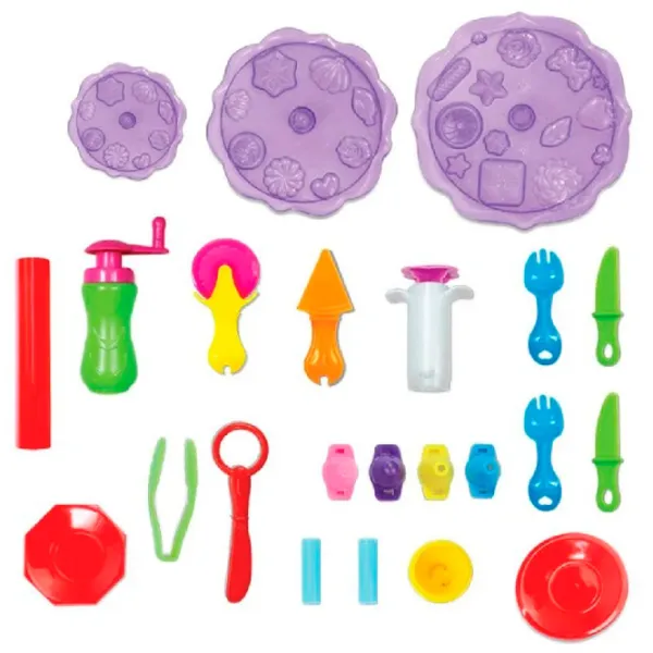 Set de creație Noriel Plastelino Turnul cu prăjituri INT3558 3+/ Multicolor photo 2 Set de creație Noriel Plastelino Turnul cu prăjituri INT3558 3+/ Multicolor photo 2