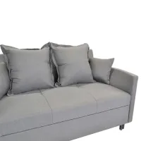 Canapea DecoPrim FM-37-2 (0001414) Stofă/ Dark Gray photo 6