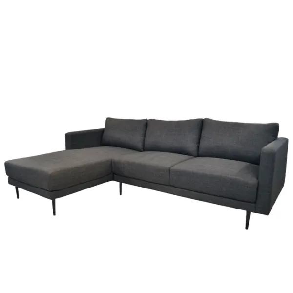 Canapea DecoPrim Era Stânga (0002911) Stofă/ Dark Gray photo 2 Canapea DecoPrim Era Stânga (0002911) Stofă/ Dark Gray photo 2