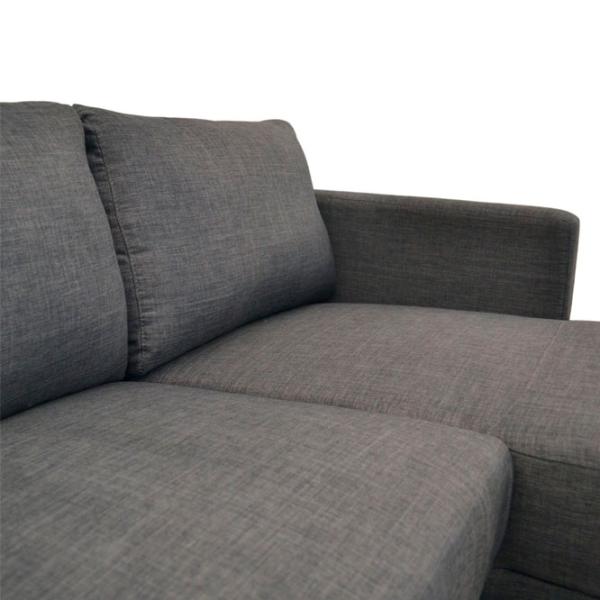 Canapea DecoPrim Era Stânga (0002911) Stofă/ Dark Gray photo 3 Canapea DecoPrim Era Stânga (0002911) Stofă/ Dark Gray photo 3