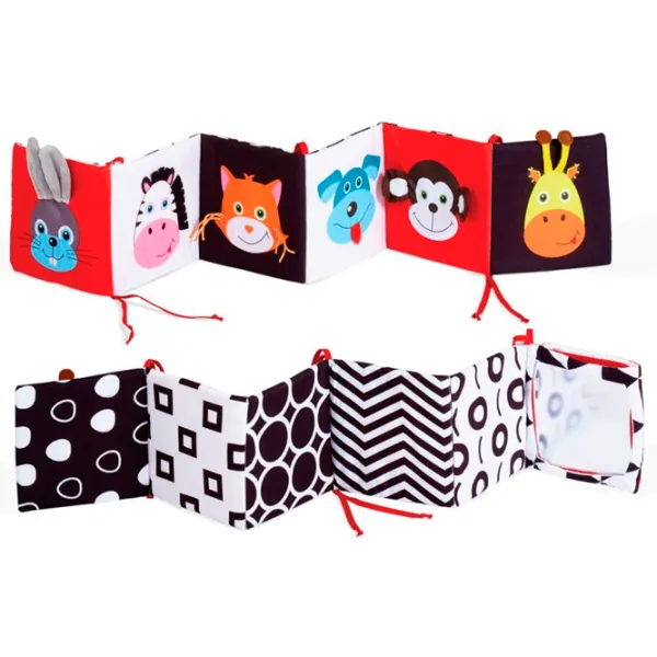 Jucărie moale Noriel Edushape - Cărticică cu activități 0+/ Multicolor photo 4 Jucărie moale Noriel Edushape - Cărticică cu activități 0+/ Multicolor photo 4