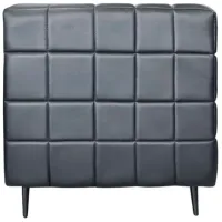 Canapea DecoPrim Cubo 3 (0001935) Piele artificială/ Black photo 4