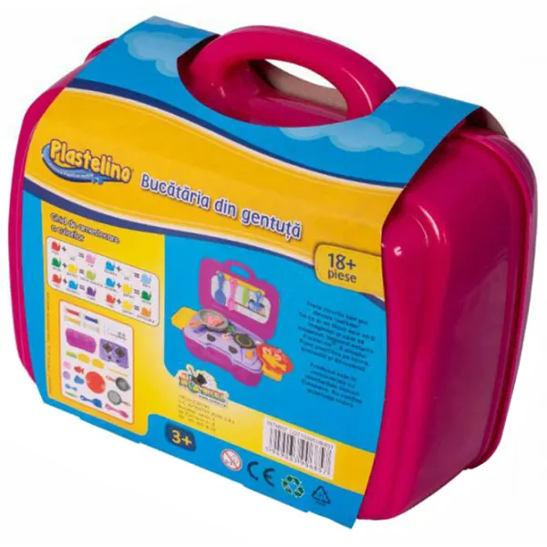 Set de creație Noriel Plastelino Bucătăria din gentuță INT6857 3+/ Multicolor photo 3 Set de creație Noriel Plastelino Bucătăria din gentuță INT6857 3+/ Multicolor photo 3