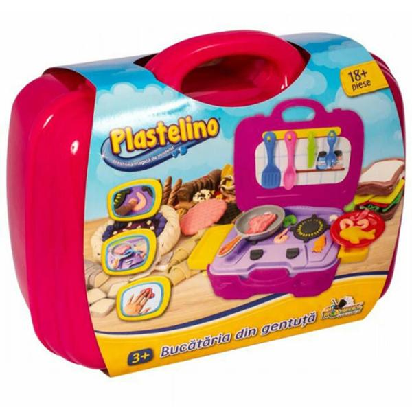 Set de creație Noriel Plastelino Bucătăria din gentuță INT6857 3+/ Multicolor photo 4 Set de creație Noriel Plastelino Bucătăria din gentuță INT6857 3+/ Multicolor photo 4