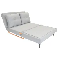 Canapea DecoPrim LM-105 (0002782) Stofă/ Gray photo 2