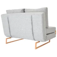 Canapea DecoPrim LM-105 (0002782) Stofă/ Gray photo 4