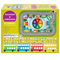 Joc de masă Noriel Socotește și Călatorește 4+/ Dezvoltare photo 3