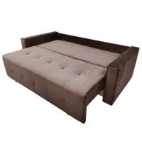 Canapea DecoPrim PARMA (0000639) Stofă/ Brown photo 3