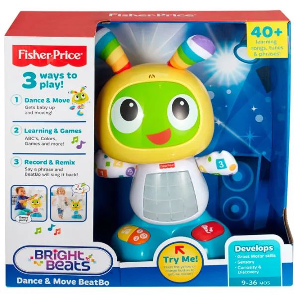 Интерактивная игрушка Mattel Robot BIBO 1+/ Разноцветный photo 3