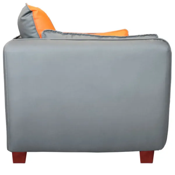 Canapea DecoPrim W1203 (0001937) Piele artificială/ Gray photo 3 Canapea DecoPrim W1203 (0001937) Piele artificială/ Gray photo 3