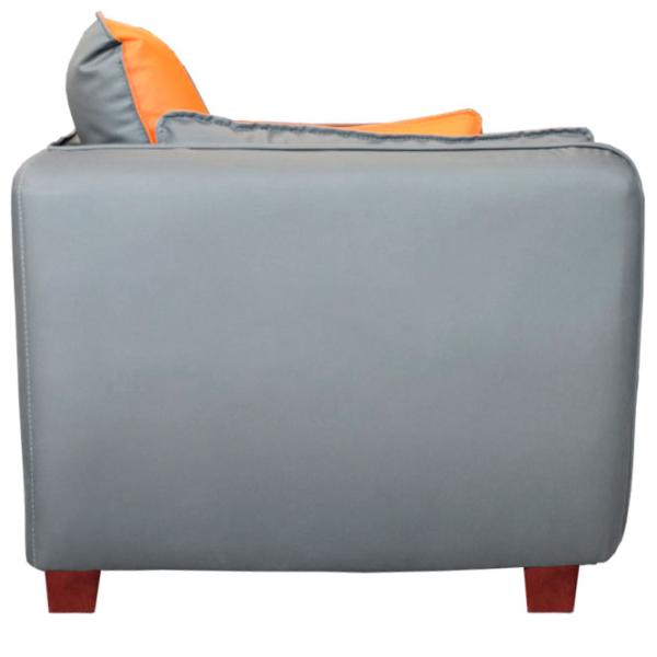 Canapea DecoPrim W1203 (0001937) Piele artificială/ Gray photo 3 Canapea DecoPrim W1203 (0001937) Piele artificială/ Gray photo 3