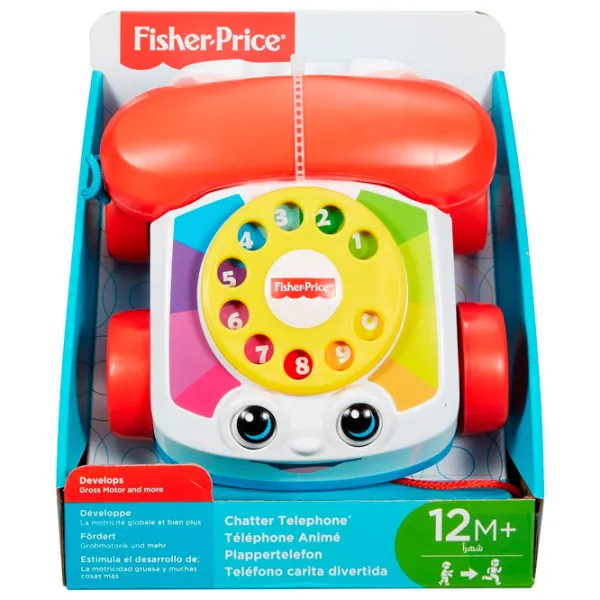 Jucărie interactivă Mattel Telefon Plimbăreț 1+/ Multicolor photo 5