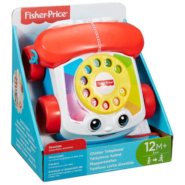 Jucărie interactivă Mattel Telefon Plimbăreț 1+/ Multicolor photo 6