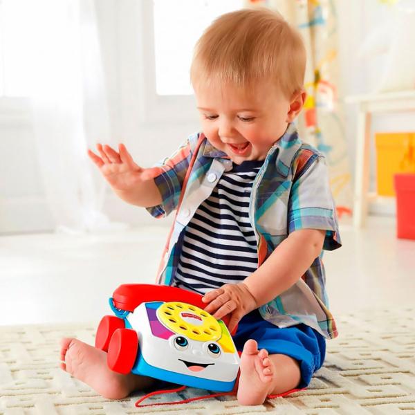 Jucărie interactivă Mattel Telefon Plimbăreț 1+/ Multicolor photo 7