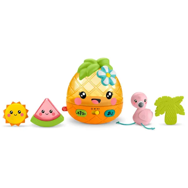 Интерактивная игрушка Mattel Ананас и друзья 0.6+/ Разноцветный photo 2