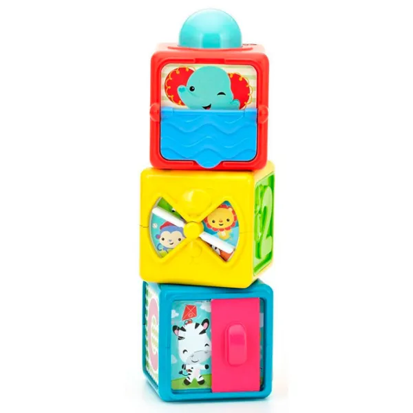 Jucărie interactivă Mattel Cuburi Inteligente 0.6+/ Multicolor photo 3