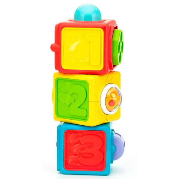 Jucărie interactivă Mattel Cuburi Inteligente 0.6+/ Multicolor photo 4