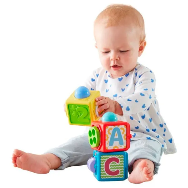 Jucărie interactivă Mattel Cuburi Inteligente 0.6+/ Multicolor photo 5