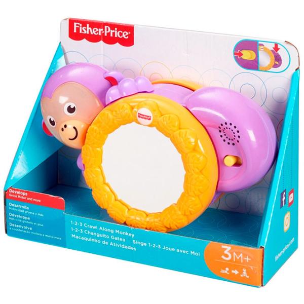Интерактивная игрушка Mattel Музыкальная Обезьянка 0.3+/ Фиолетовый photo 3 Интерактивная игрушка Mattel Музыкальная Обезьянка 0.3+/ Фиолетовый photo 3