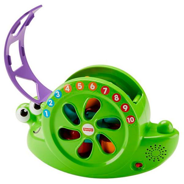 Интерактивная игрушка Mattel Sound Sort Snail 0.6+/ Зелёный photo 3 Интерактивная игрушка Mattel Sound Sort Snail 0.6+/ Зелёный photo 3