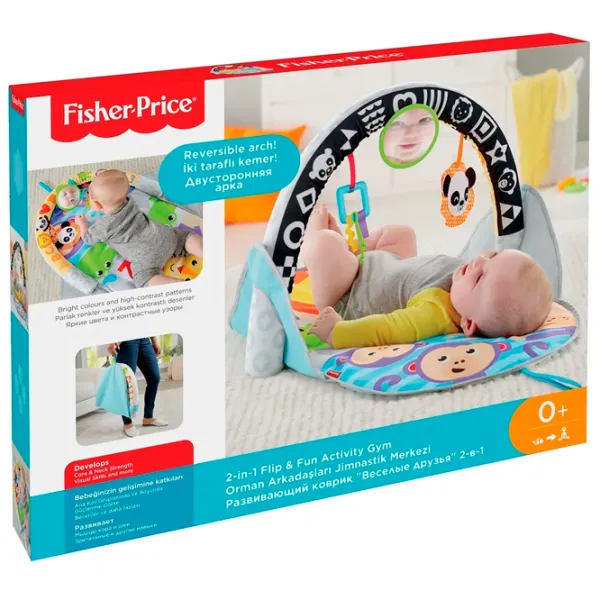 Интерактивная игрушка Mattel Развивающий коврик 2 в 1 0+/ Разноцветный photo 5