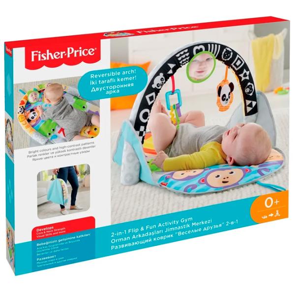 Интерактивная игрушка Mattel Развивающий коврик 2 в 1 0+/ Разноцветный photo 5