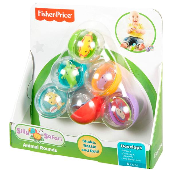 Интерактивная игрушка Mattel Silly Safari Animal Rounds 0.6+/ Разноцветный photo 5