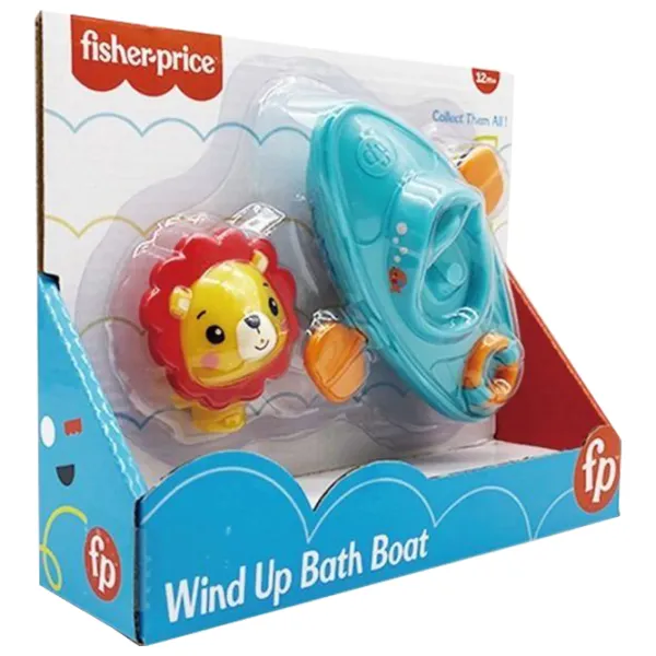 Интерактивная игрушка Fisher Price Лодочка Львёнок GMBT003A FP 1+/ Синий photo 2