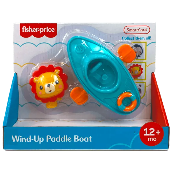 Интерактивная игрушка Fisher Price Лодочка Львёнок GMBT003A FP 1+/ Синий photo 3