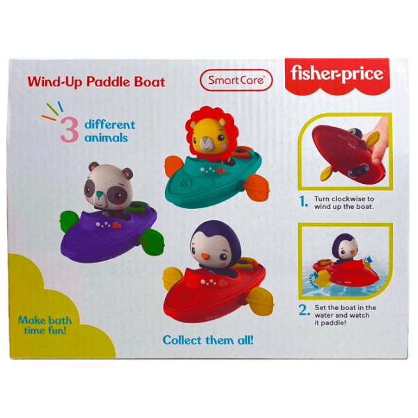 Интерактивная игрушка Fisher Price Лодочка Львёнок GMBT003A FP 1+/ Синий photo 5