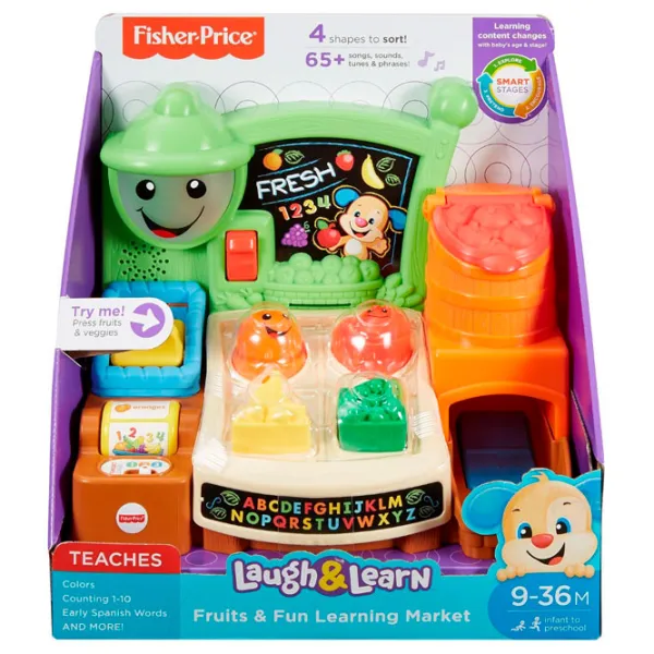 Музыкальная игрушка Fisher Price Веселые фрукты FBM32 FP 0.6+/ Разноцветный photo 4
