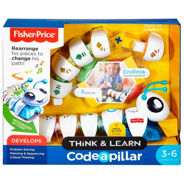 Интерактивная игрушка Mattel Музыкальная Гусеница 0.6+/ Разноцветный photo 4