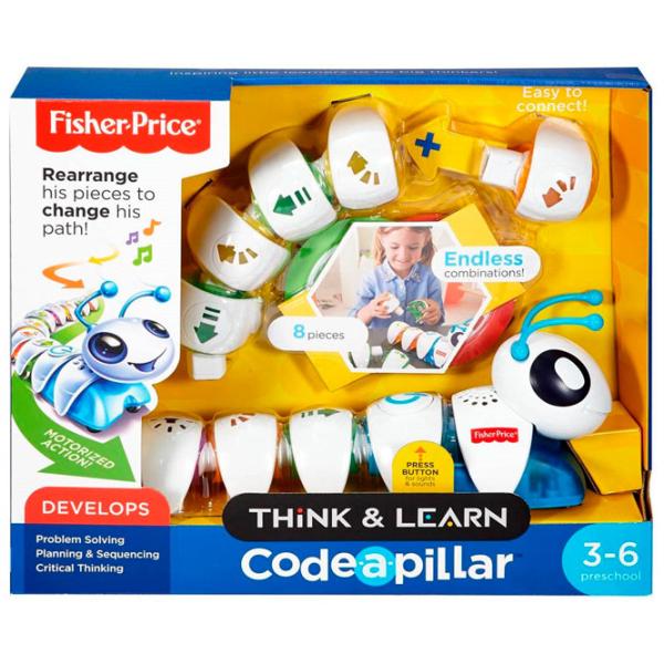 Интерактивная игрушка Mattel Музыкальная Гусеница 0.6+/ Разноцветный photo 4