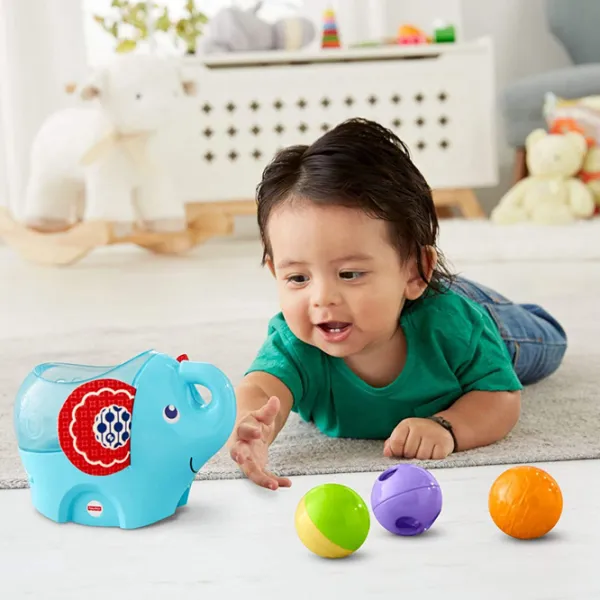 Интерактивная игрушка Mattel Слоник с Шариками 0.3+/ Синий photo 9