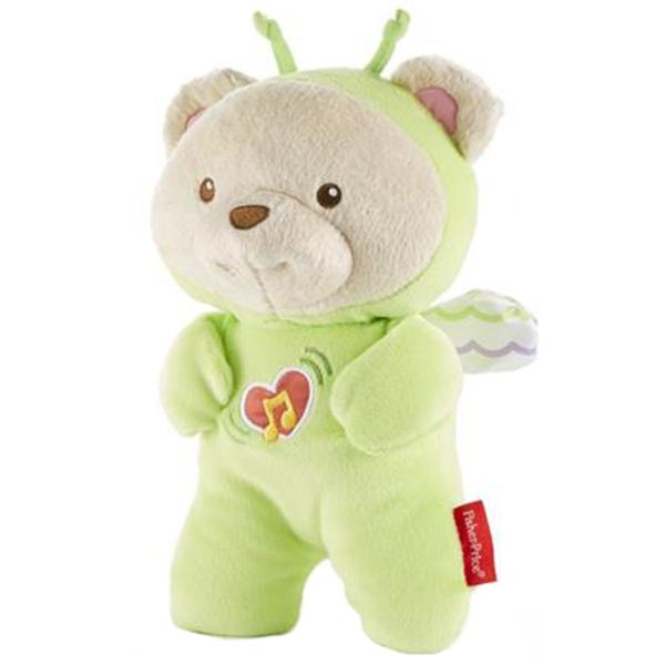 Мягкая игрушка Fisher Price Плюшевый мишка Cладких Снов DFP20 FP 0.6+/ Зелёный photo 2