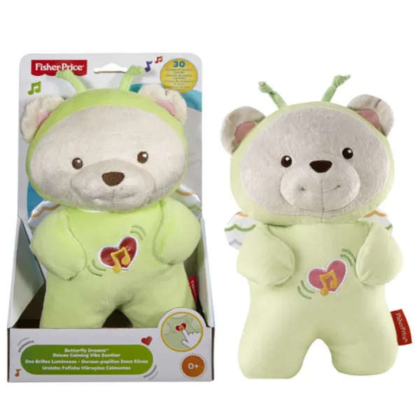 Мягкая игрушка Fisher Price Плюшевый мишка Cладких Снов DFP20 FP 0.6+/ Зелёный photo 4