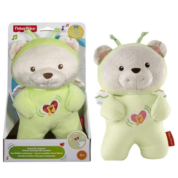 Мягкая игрушка Fisher Price Плюшевый мишка Cладких Снов DFP20 FP 0.6+/ Зелёный photo 4