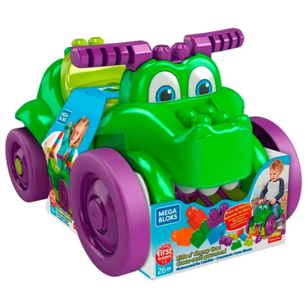 Tolocar Mattel Crocodilul Hrăpăreţ (GFG22 FP) 25 kg/ Green photo 3 Tolocar Mattel Crocodilul Hrăpăreţ (GFG22 FP) 25 kg/ Green photo 3