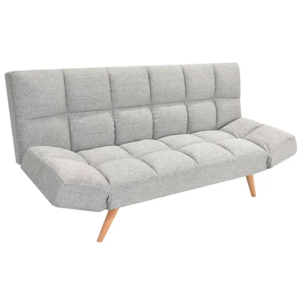 Canapea DecoPrim LM-58 Stofă/ Light Gray photo 2