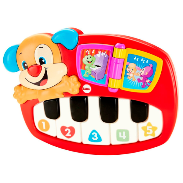 Музыкальная игрушка Mattel Пианино Щенок (рy) 0.6+/ Красный photo 2