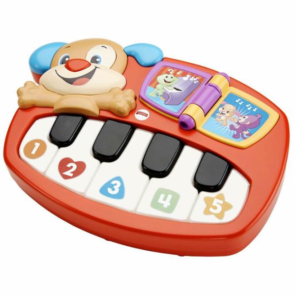 Музыкальная игрушка Mattel Пианино Щенок (рy) 0.6+/ Красный photo 4