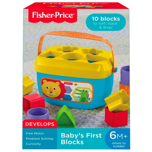 Интерактивная игрушка Mattel Ведерко с кубиками 0.6+/ Разноцветный photo 4